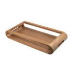 ARTELEGNO VASD Double-sided beech wood tray 21 x 43 cm