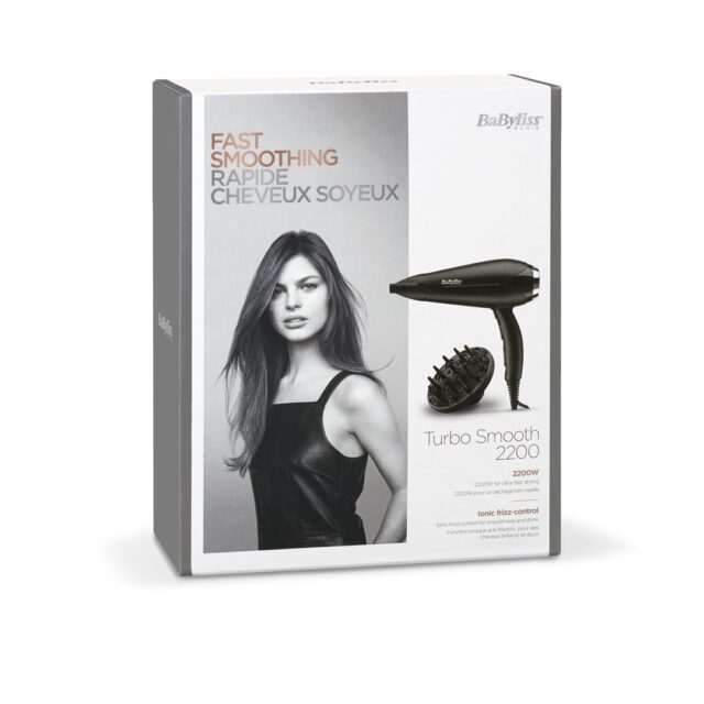 BaByliss D572DE hair dryer 2200 W Black - imagine 9