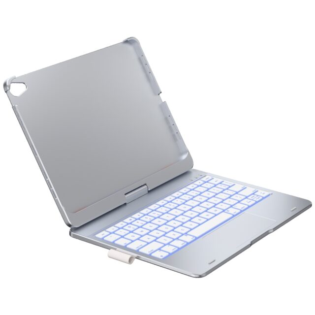Case Typecase Flexbook Touch with keyboard for iPad Air 11" 2024/2025 silver - imagine 10