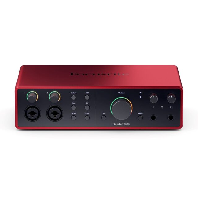 Focusrite Scarlett 16/16 4th Gen - audio interface - imagine 5