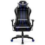 Gaming chair Diablo Chairs X-One 2.0 Normal Size black-blue - imagine 2