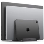 Stojak na laptopa Spigen LD208S4          Vertical Laptop Stand Space szary - imagine 4