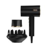 Wahl Ionic Flow hair dryer 2100 W Black  Gold - imagine 3