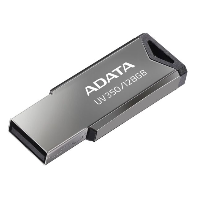 ADATA UV350 USB flash drive 128 GB USB Type-A 3.2 Gen 1 (3.1 Gen 1) Silver - imagine 3