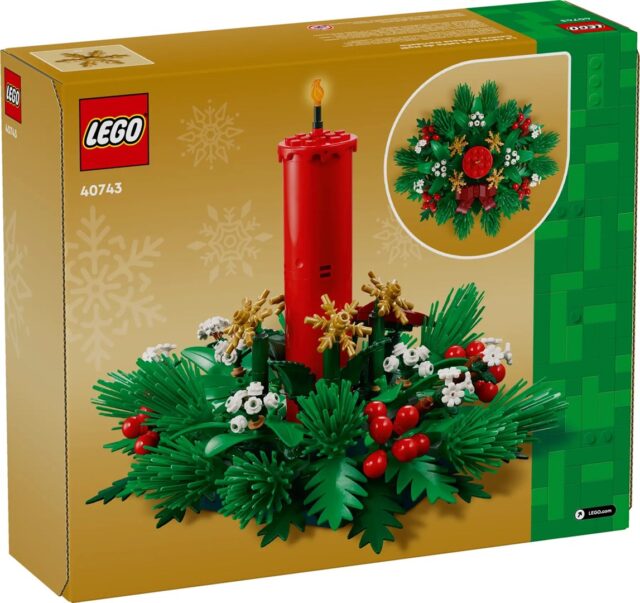 LEGO 40743 Christmas Table Decoration - imagine 2