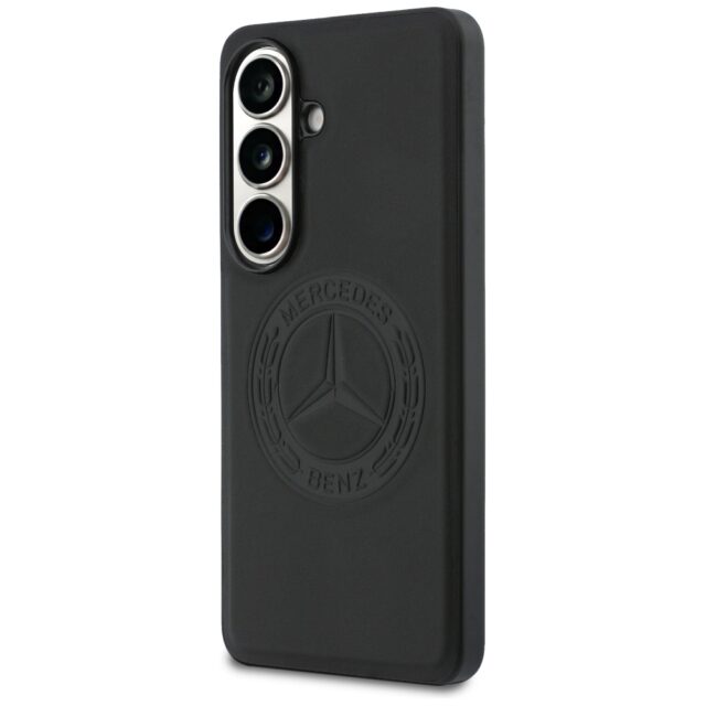 Case Mercedes Vintage Logo MagSafe for    Samsung Galaxy S26 black - imagine 2