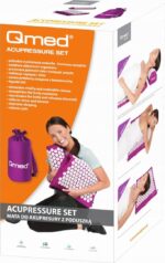 QMED Acupressure mat with cushion Purple - imagine 4