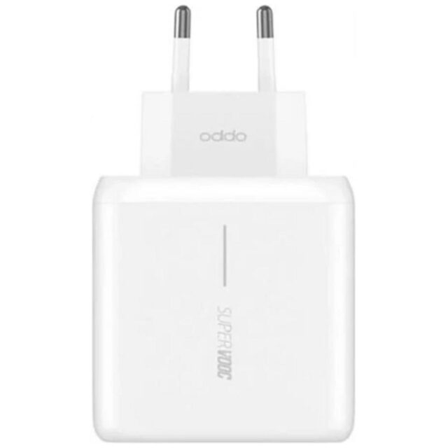 Oppo 65W SuperVOOC Wall Charger USB-A White - imagine 2