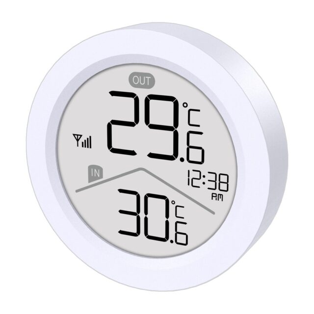 GreenBlue wireless weather station  IN/OUT temperature  clock  °C/°F selectable  range up to 60 m  GB162 - imagine 3