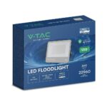 V-TAC 200W LED Floodlight CREE CHIP Black Body Grey Glass 4000K 135lm/W - imagine 2