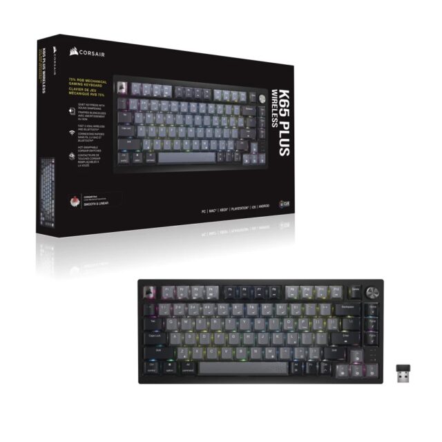 GAMING KEYBOARD CORSAIR K65 PLUS - imagine 5