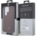 Mercedes MEHCS23LARMRE S23 Ultra S918 Red Hardcase Leather Urban Bengale - imagine 8