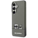 Case Karl Lagerfeld IML Peekaboo         Karl&Choupette MagSafe for Samsung Galaxy S26 black - imagine 3