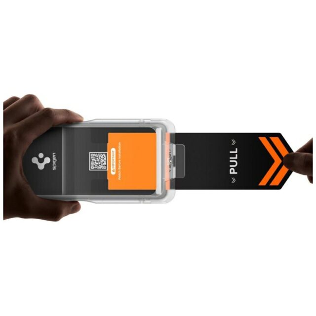 Spigen Glas.TR "EZ FIT PRO AC" Privacy Tempered Glass for Samsung Galaxy S26 - imagine 4