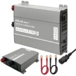 Qoltec Smart Professional Monolith Battery Charger for LiFePO4 AGM GEL SLA batteries | 80A | 12V | Fast charging - imagine 7