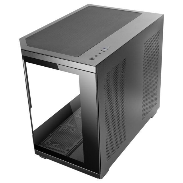 Mars Gaming MC3TCORELCDM computer case Mini Tower Black - imagine 4
