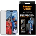 PanzerGlass Ultra-Wide Fit Fastfit Privacy Glass for iPhone 17 Pro Max