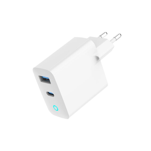 Gembird TA-UC-PDQC45L-W-01 mobile device charger Universal White AC Fast charging Indoor - imagine 7