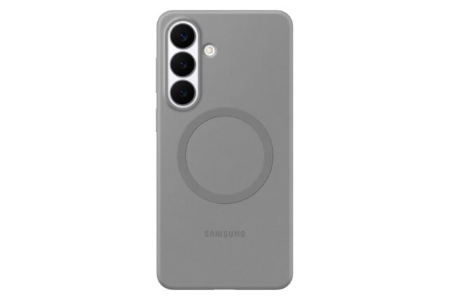 Case Samsung Silicone Magnet for Samsung Galaxy S26+ grey - imagine 7