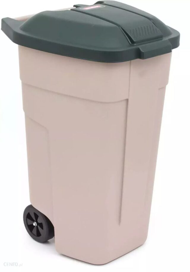 Curver 176805 110 L Rectangular Plastic Beige Green - imagine 2