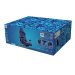 Trust GXT 721SM Ruya Pro Universal gaming chair Padded seat Blue  Red - imagine 7