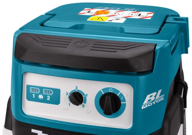 Vacuum CLEANER MAKITA 2x18V DVC155LZX2 15L LXT - imagine 7