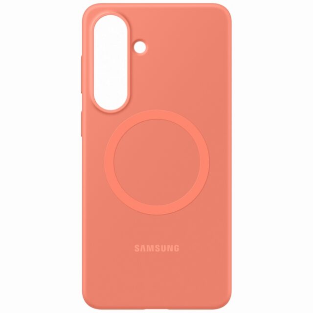 EF-ES947COE Samsung Silikonový Magnetický Kryt pro Galaxy S26+ Coral Red - imagine 4