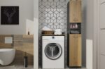 POLA NP ANTHRACITE/ARTISAN WASHING MACHINE CABINET - imagine 7