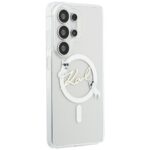 Case Karl Lagerfeld IML KC Script        MagSafe for Samsung Galaxy S26 Ultra transparent - imagine 5