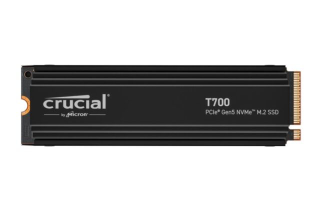 Crucial SSD T700 2TB PCie 5.0 NVMe w/Heatsink - imagine 2