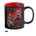 Heat Reveal Mug Good Loot Assassin's Creed: Shadows 450 ml Black  Red