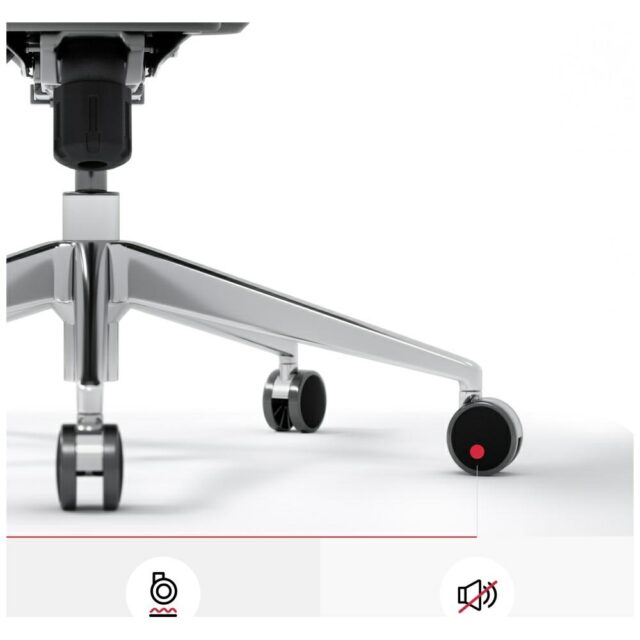 Ergonomic chair Diablo Chairs V-Basic white-gray - imagine 8