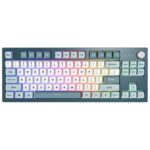 Montech MKey TKL keyboard Gaming USB Dark Grey  Light Blue  White - imagine 9
