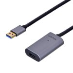 UNITEK Y-271 USB cable 5 m USB 2.0 USB A Grey - imagine 9