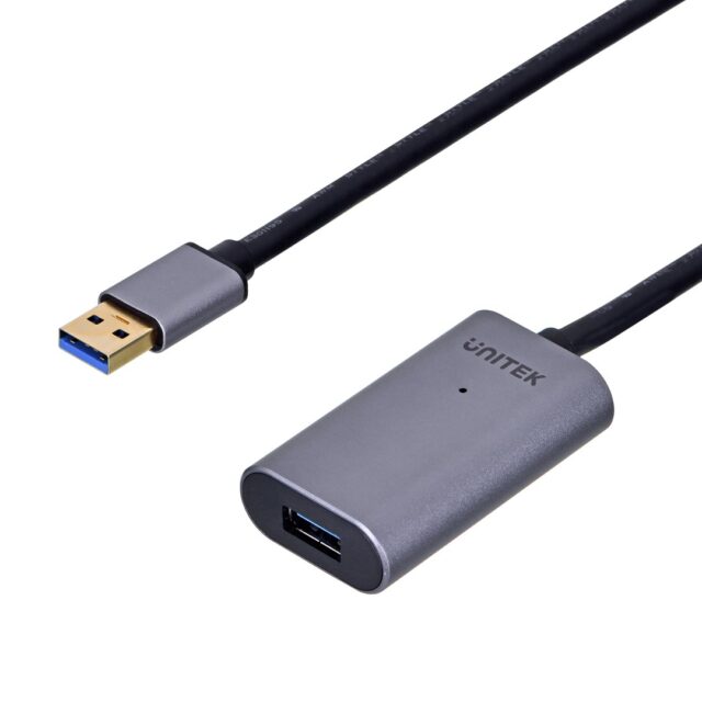 UNITEK Y-271 USB cable 5 m USB 2.0 USB A Grey - imagine 9