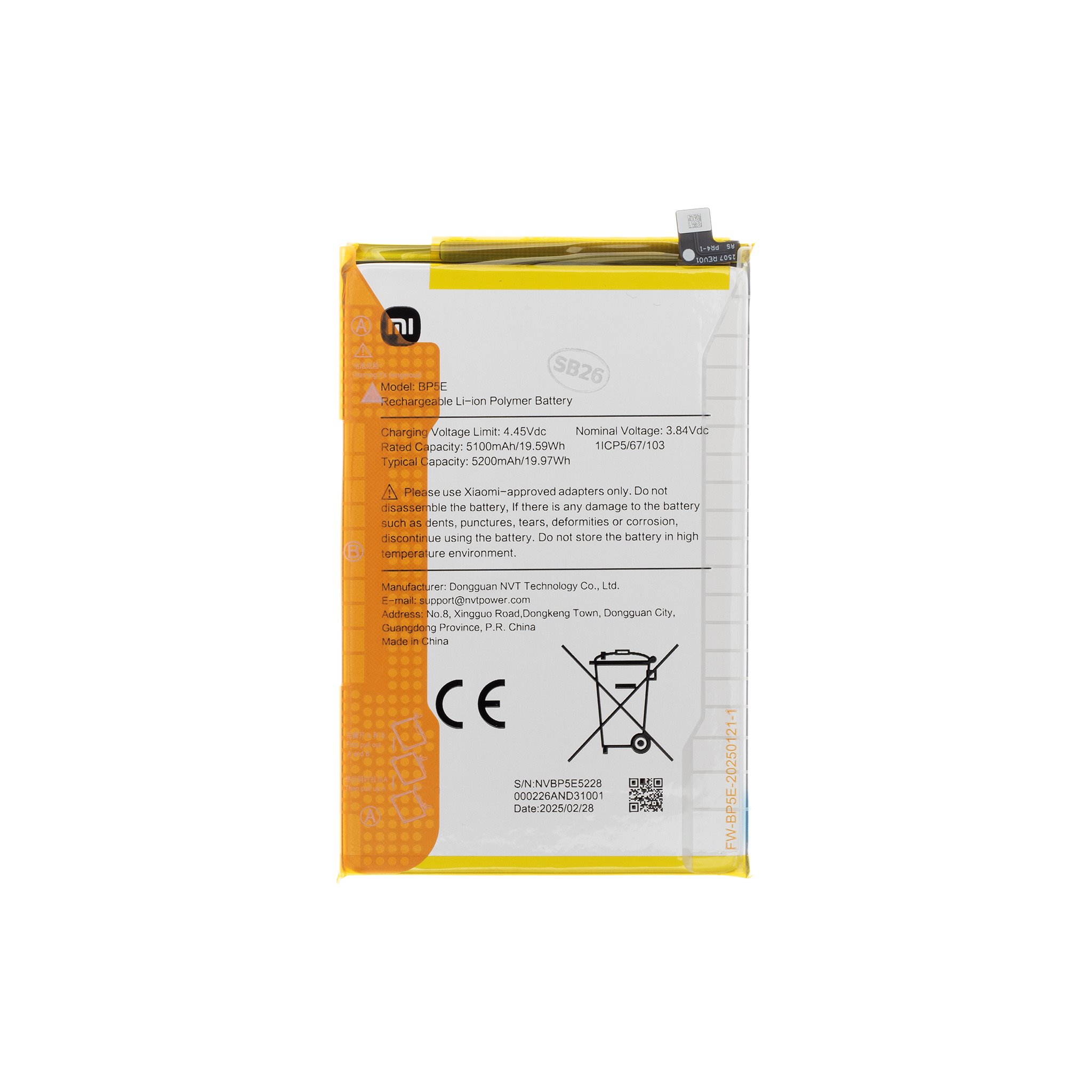 cps-f212962fbf3a2ac326ed3d333b903866-2026-03-25-14-51-39 BP5E Xiaomi Original Baterie 5200mAh (Service Pack) - imagine 1