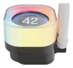 Corsair iCUE LINK TITAN 360 RX LCD Processor All-in-one liquid cooler 12 cm White 1 pc(s) - imagine 3