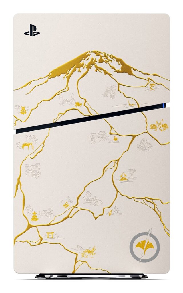 Sony PlayStation 5 Console - Ghost of Yotei Gold Limited Edition Bundle (model group - slim) - imagine 4