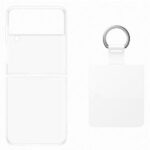 Samsung EF-OF721CTEGWW Z Flip 4 transparent Clear Cover Ring case - imagine 6