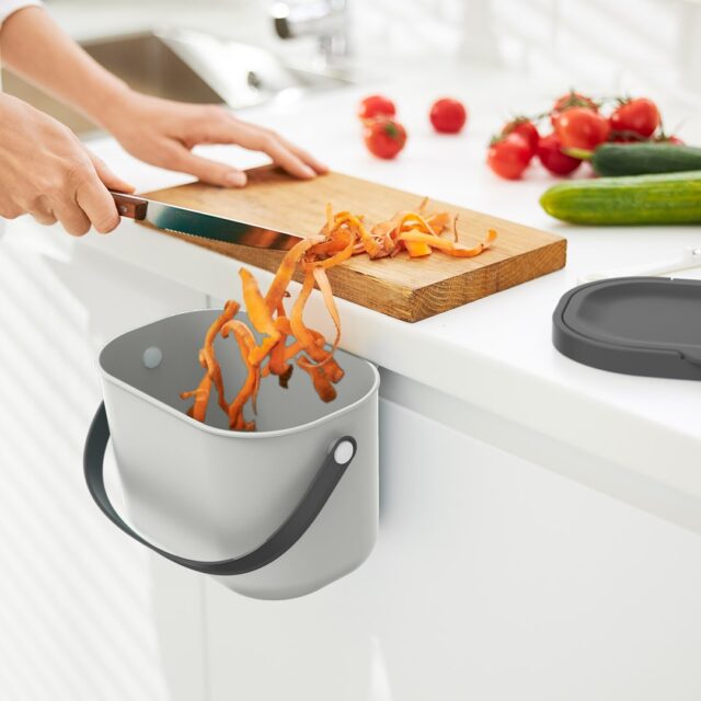 ROTHO Albula White - waste sorting container - 3 2l - imagine 4