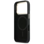 Etui Karl Lagerfeld Croco KL Script Logo  MagSafe do iPhone 17 Pro czarny - imagine 7