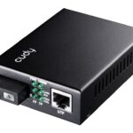 Cudy MC100GSB-60A network media converter 1000 Mbit/s Multi-mode  Single-mode Black
