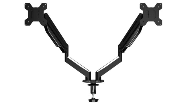 Esperanza ERW020 monitor mount / stand 68.6 cm (27 ) Desk Black - imagine 4