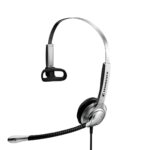 Sennheiser SH 335 Headset Wired Headband Call/Music Black  Silver