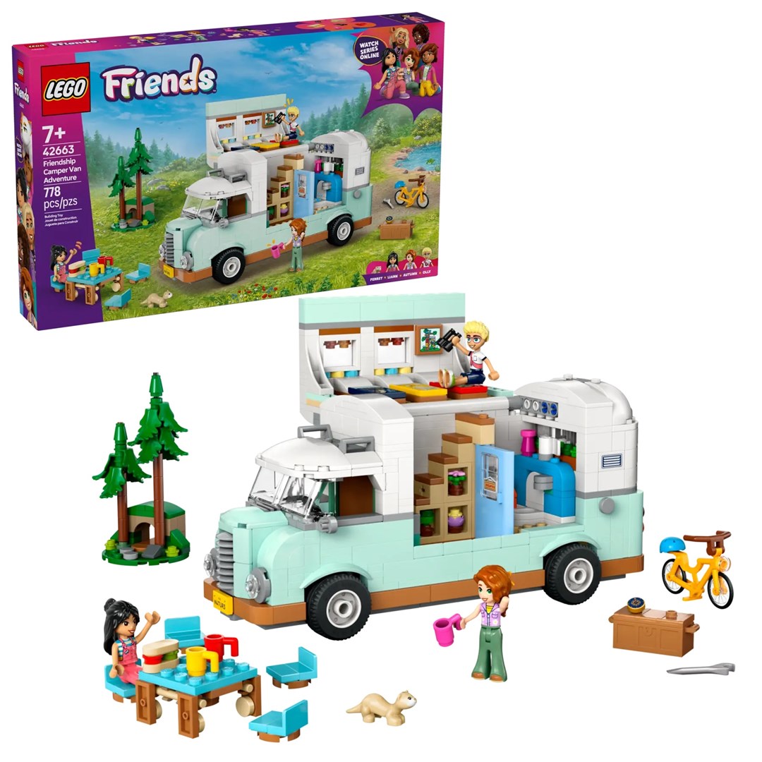 cps-f471169c3924537e1821aa30a4fb6d67-2026-03-02-20-12-07 LEGO FRIENDS 42663 Friendship Camper Van Adventure - imagine 1