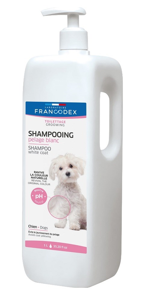 cps-f48f2c7beb0b83fde90ac149425baf70-2026-03-22-05-48-03 FRANCODEX White coat - shampoo for dogs - 1l - imagine 1