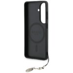 Case Guess 4G Classic Logo Charm MagSafe for Samsung Galaxy S26 black - imagine 6
