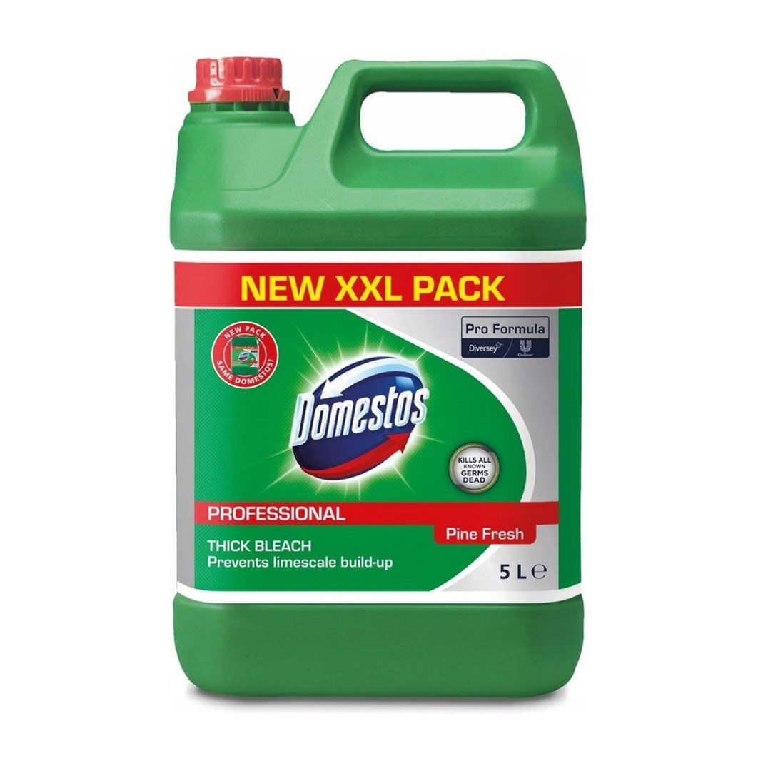 cps-f4d7bbc60ae54cf603913057f1da3758-2026-03-01-11-29-17 DOMESTOS PROFESSIONAL Pine Fresh Toilet gel XXL 5L - imagine 1
