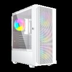 Gembird Fornax 4000W ARGB gaming ATX computer case  Midi Tower  backlight  White