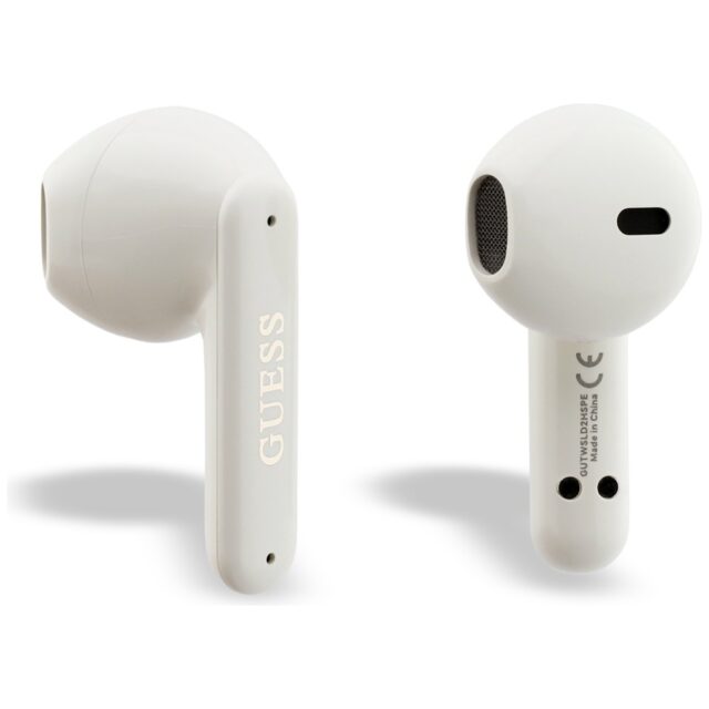 Earphones TWS Guess Pearl Strap pink - imagine 4